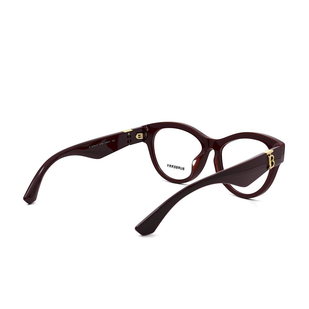 BURBERRY BE2404F 4119 BURGUNDY AUTHENTIC EYEGLASSES FRAME - Picture 8 of 12
